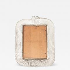  Venini 20th Century Italian Hand Blown Glass Photograph Frame Attributable To Venini - 3074816