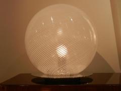  Venini A Glass Globe Modernist Table Lamp by Venini - 256113