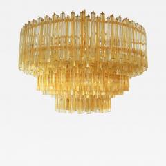 Venini AN OUTSTANDING VENINI TRIEDRI CEILING LIGHT - 1846583