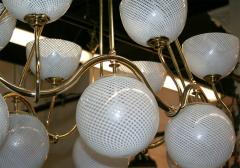  Venini Art Deco Venini Chandelier made in Italy - 467179