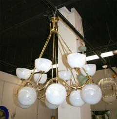  Venini Art Deco Venini Chandelier made in Italy - 467181