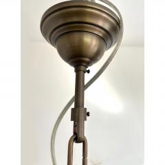 Venini Contemporary Huge Poliedro Murano Glass Brunish Chandelier in Venini Style - 4567009