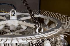  Venini LARGE VENINI ART GLASS CHANDELIER - 2232196