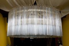  Venini LARGE VENINI ART GLASS CHANDELIER - 2232197