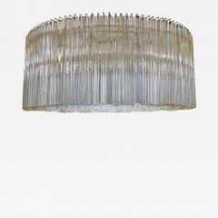  Venini LARGE VENINI ART GLASS CHANDELIER - 2234517