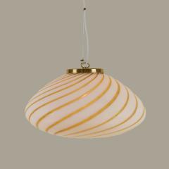  Venini Large Murano swirl pendant in the style of Venini - 4615785