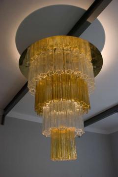  Venini Large Tronchi Chandelier by Venini ca 1968 - 2297351