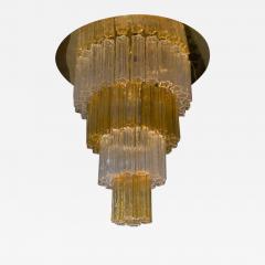  Venini Large Tronchi Chandelier by Venini ca 1968 - 2298308
