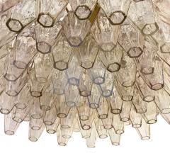  Venini Large Venini Poliedri Chandelier Italy 1960s - 3321134