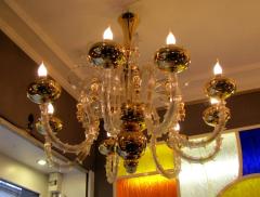  Venini Large beautiful Venini Murano chandelier - 909309