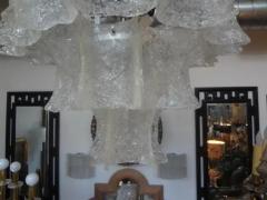  Venini Mid Century Modern Venini Attributed Murano Chandelier - 3938485