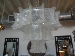  Venini Mid Century Modern Venini Attributed Murano Chandelier - 3938490
