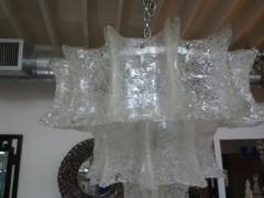  Venini Mid Century Modern Venini Attributed Murano Chandelier - 3938548