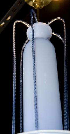  Venini Mid Century Modernist Handblown Murano Glass Fountain Chandelier - 1460163
