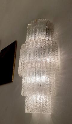  Venini Monumental Italian Murano Glass Chandelier or Ceiling Light Attr Venini 1970 - 2057479