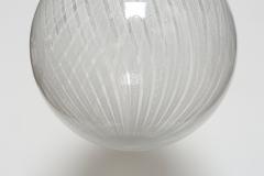  Venini Murano glass ceiling pendant in Zanfirico glass Italy 1960s - 3014910