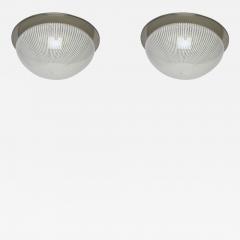  Venini Murano glass flush mount lights by Venini attributed - 3143814