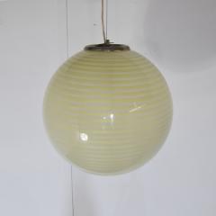  Venini Murano glass pendant Venice 1950s att Venini  - 4220848