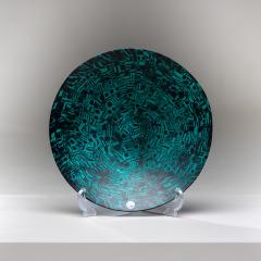  Venini Murrine Glass Plate by Santillana for Venini Italy - 4382570