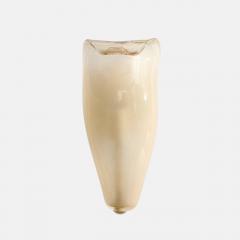  Venini Rare Pair of Petali Gold Leaf Murano Glass Sconces Model 5825 by Venini - 4236481