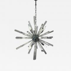  Venini Sputnik Triedro Murano Glass Chandelier in Venini Style - 4306149