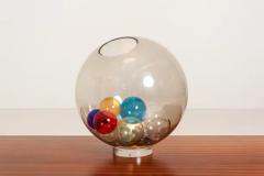  Venini Studio Venini Spherical Table Lamp Model Pallotta Murano 1970s - 3469008