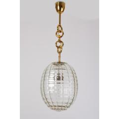  Venini Venini Blown Glass Lantern Italy 1950s - 1909661