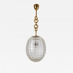 Venini Venini Blown Glass Lantern Italy 1950s - 1912151