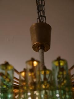  Venini Venini Chandelier Murano Glass Mid Century Modern Italy 1960 - 4750581