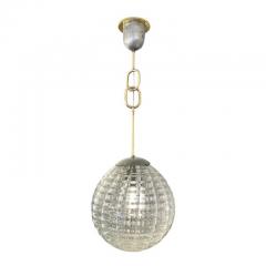  Venini Venini Murano Glass Pendant Italy 1940s - 1129381
