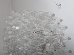  Venini Venini Murano Poliedri chandelier by Carlo Scarpa c1960 - 4512345