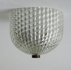  Venini Venini Murano glass ceiling lamp Italy 1940s - 3477515
