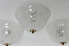  Venini Venini Murano glass flush mount ceiling light Italy 1960s - 4009744