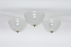  Venini Venini Murano glass flush mount ceiling light Italy 1960s - 4009745