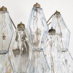  Venini Venini Pair of Wall Lights mod Poliedri 60s - 4366445