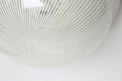  Venini Venini attributed Murano glass flush mount ceiling light Italy circa 1960s - 4318070
