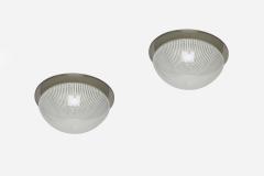  Venini Venini attributed Murano glass flush mount ceiling light Italy circa 1960s - 4318073