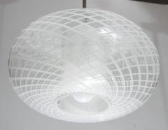  Venini Vintage Glass Chandelier with Swirl Motif by Venini - 1247850