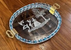  Venini Vintage Italian Murano Tray by Venini 1940 - 3430485