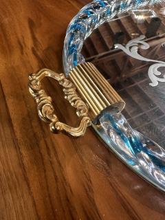  Venini Vintage Italian Murano Tray by Venini 1940 - 3430490