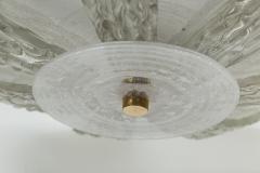 Venini Vintage Murano Icy Venini Ceiling Fixture UL Certified - 2643161