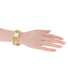  Verdura Verdura 18K Yellow Gold Twisted Rope Link Round Dial Watch - 4511163