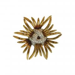  Verdura Verdura Diamond Ray Brooch - 633503