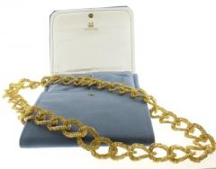  Verdura Verdura Long Gold Woven Link 32 Inch Necklace - 4175223