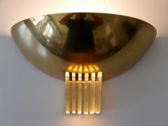  Vereinigte Werkst tten Elegant Brass Lucite Sconce by Vereinigte Werkst tten Germany 1960s - 2610079