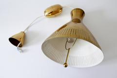  Vereinigte Werkst tten M nchen Mid Century Modern Counterweight Brass Pendant Lamp by Vereinigte Werkst tten - 1826532