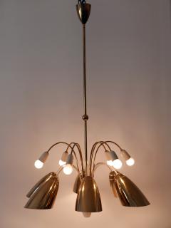  Vereinigte Werkst tten M nchen Rare Large 12 Armed Sputnik Chandelier or Pendant Lamp by Vereinigte Werkst tten - 2429031