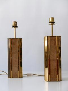  Vereinigte Werkst tten M nchen Set of Two Monumental Mid Century Table Lamps by Vereinigte Werkst tten Germany - 2141369