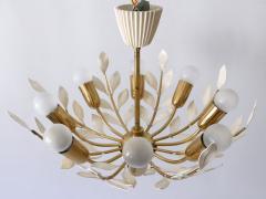  Vereinigte Werkst tten Rare 8 Flamed Sputnik Chandelier or Pendant Lamp by Vereinigte Werkst tten 1950s - 2610007