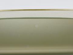  Vereinigte Werkst tten Vereinigte Werkst tten Mid Century Wall Mirror Rigitulle Metal Brass Germany - 4712305
